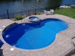 above ground pool landscaping picture